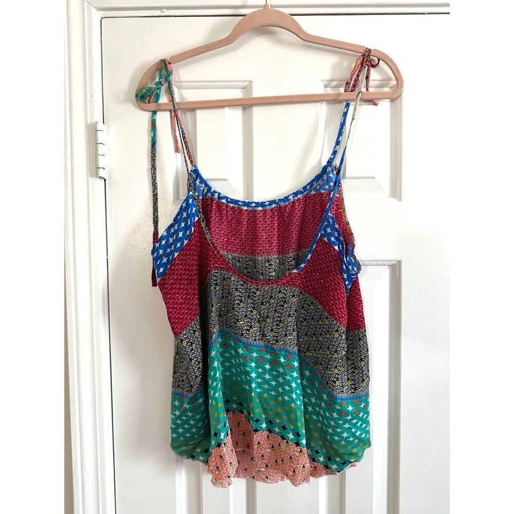 O’neill Multicolor Multi Pattern Loose Cami Tank … - image 3